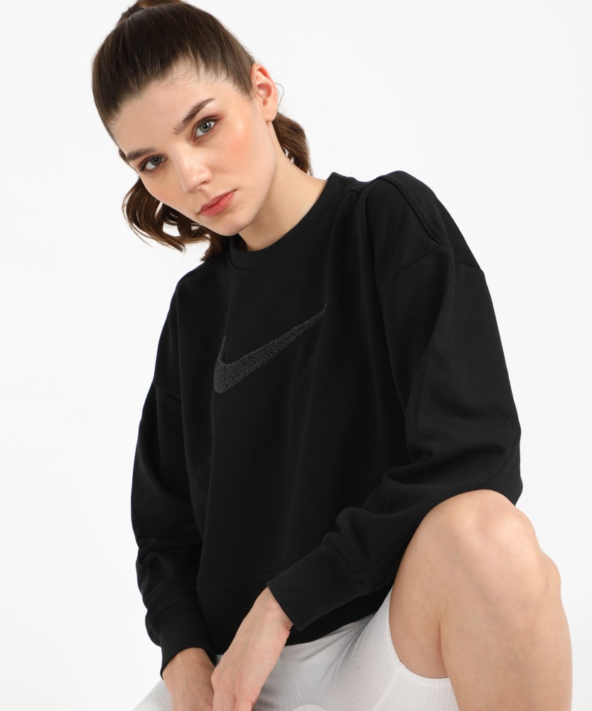 NIKE Full Sleeve Applique Women Sweatshirt Buy NIKE Full Sleeve Applique Women Sweatshirt Online at Best Prices in India Flipkart