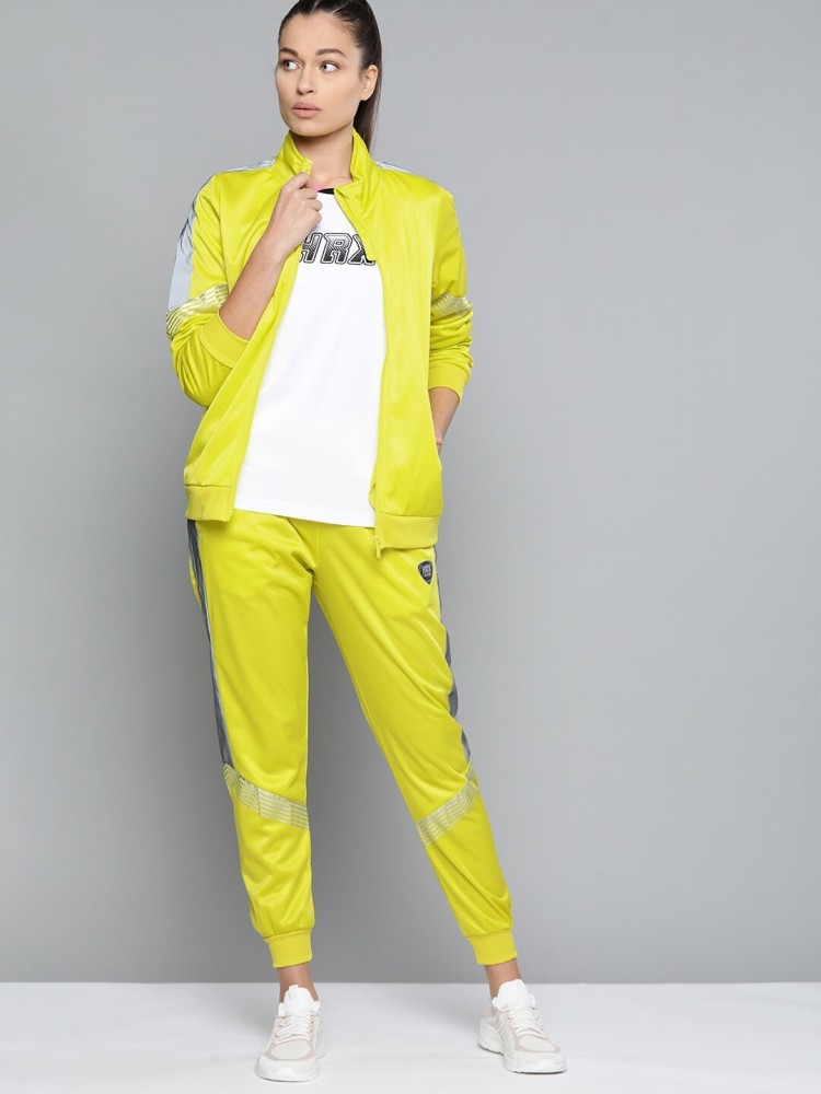 HRX by Hrithik Roshan Colorblock Women Track Suit Buy HRX by Hrithik Roshan Colorblock Women Track Suit Online at Best Prices in India Flipkart