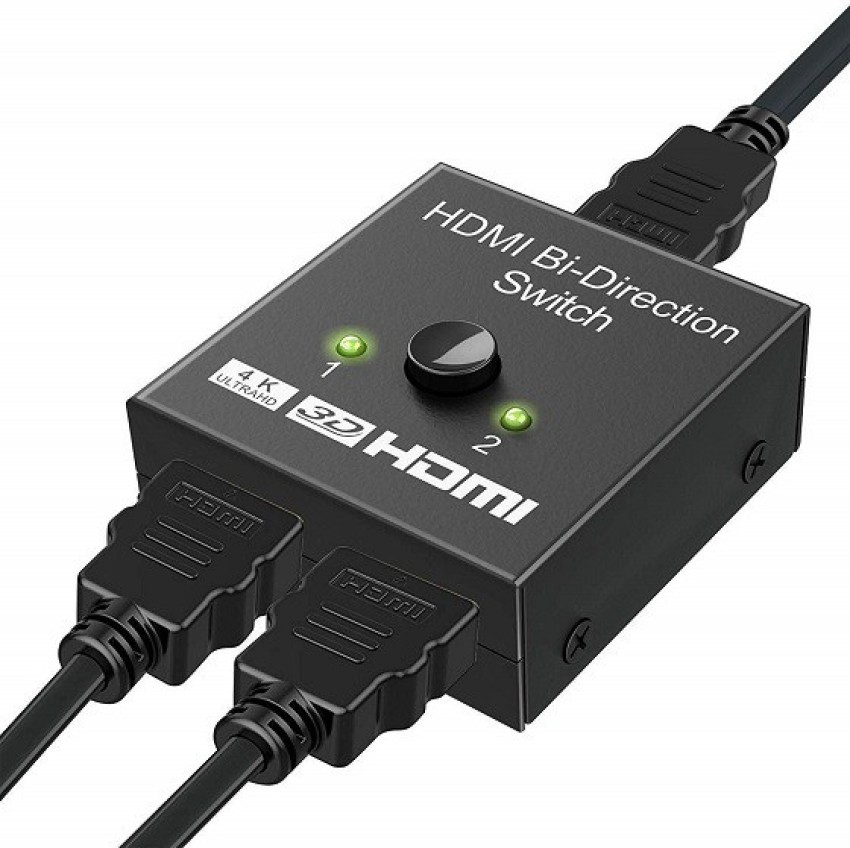HDMIスイッチ HDMIスプリッター アルミニウム HDMI スイッチャー 人気デザイナー - その他