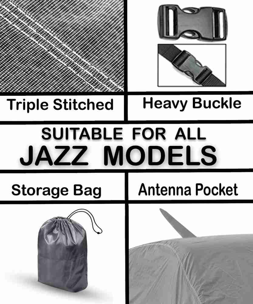 Honda jazz body cover shop with antenna pocket