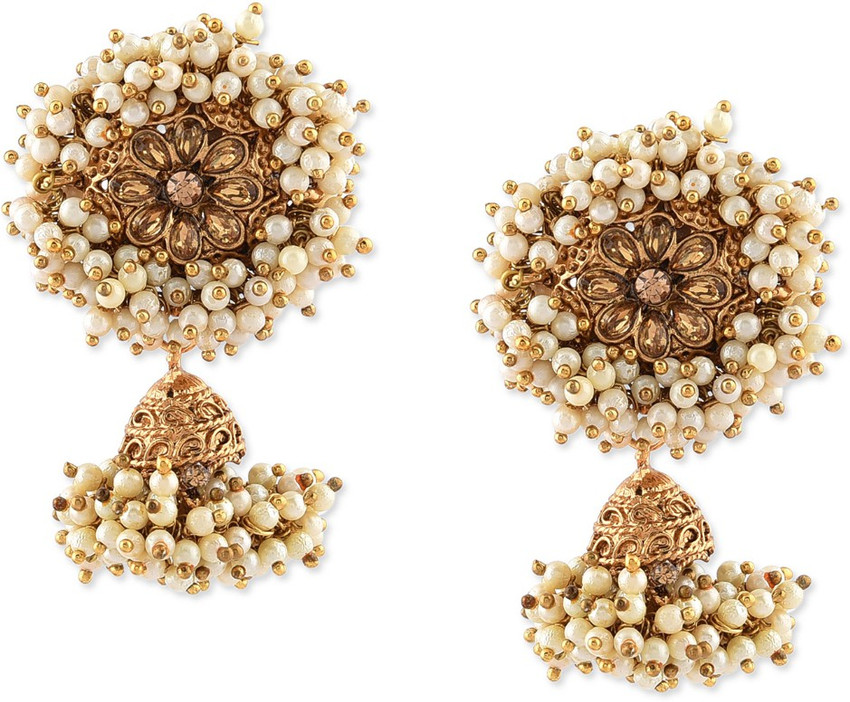 Zaveri pearls earrings flipkart 2025