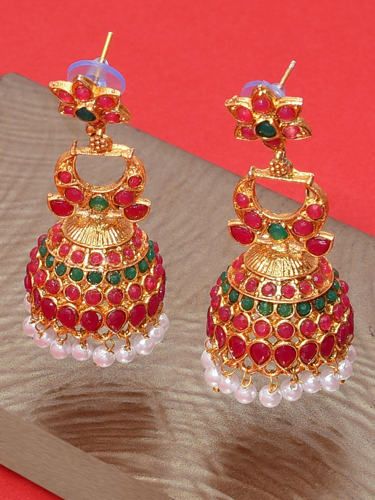 Update 67+ earrings south indian style esthdonghoadian