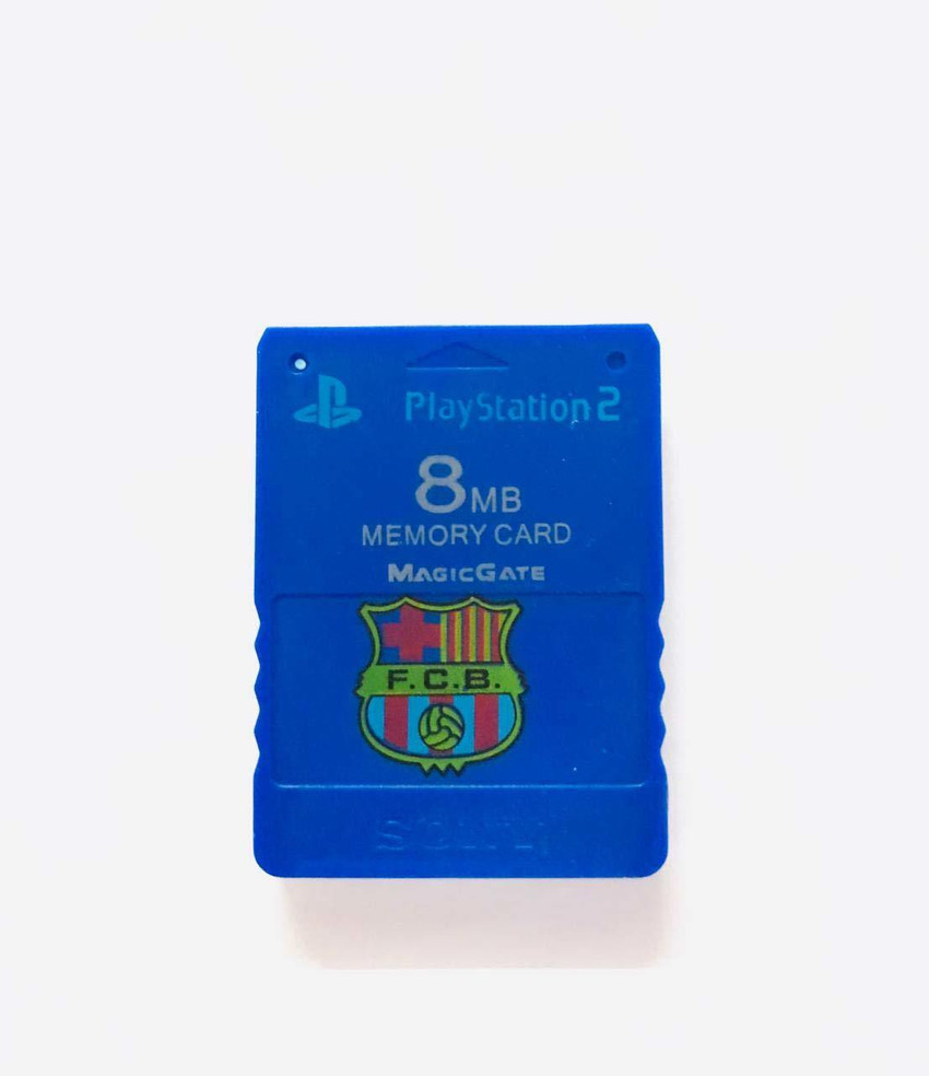 PSS 8MB PS2 Memory Cards For All PS2 F.C.B Limited Edition