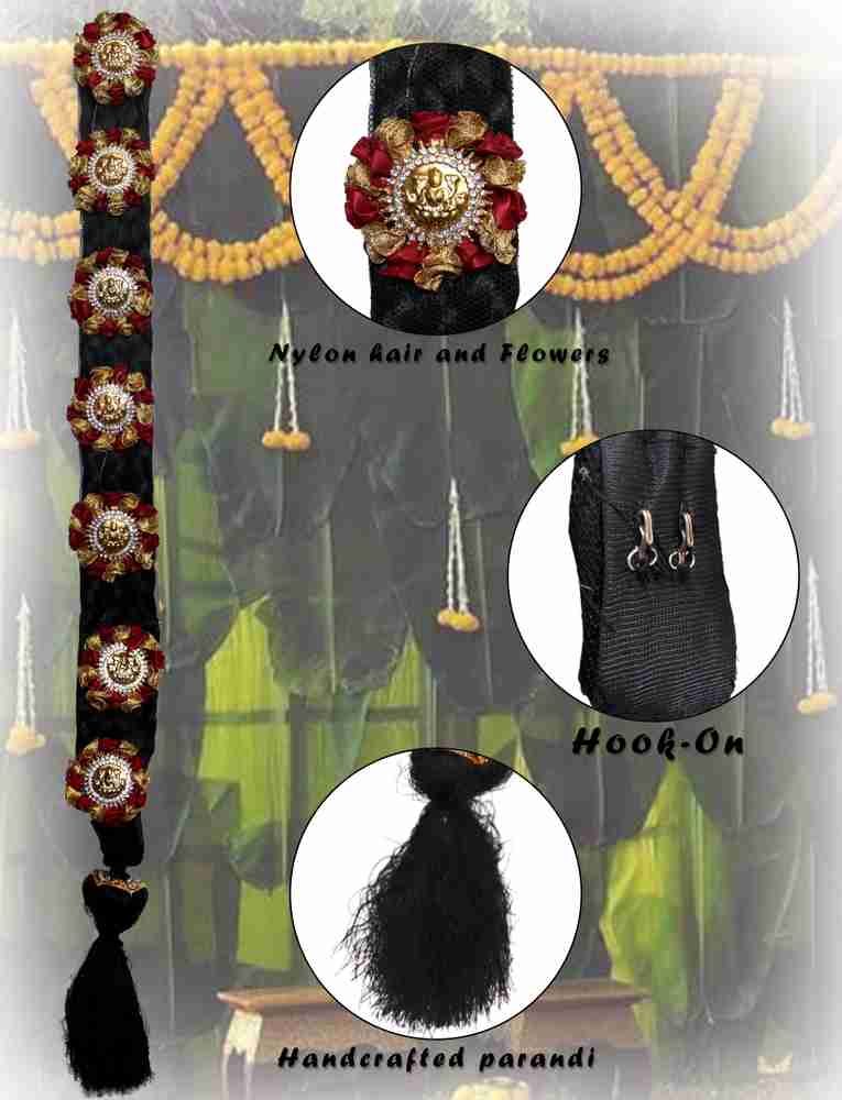 Bharatanatyam discount hair jewellery