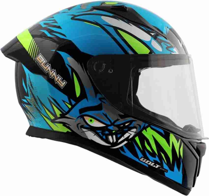 Black and blue online bike helmet