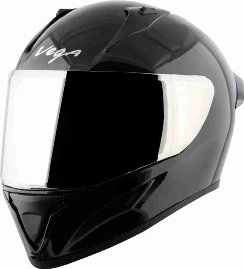 Black visor deals for vega helmet