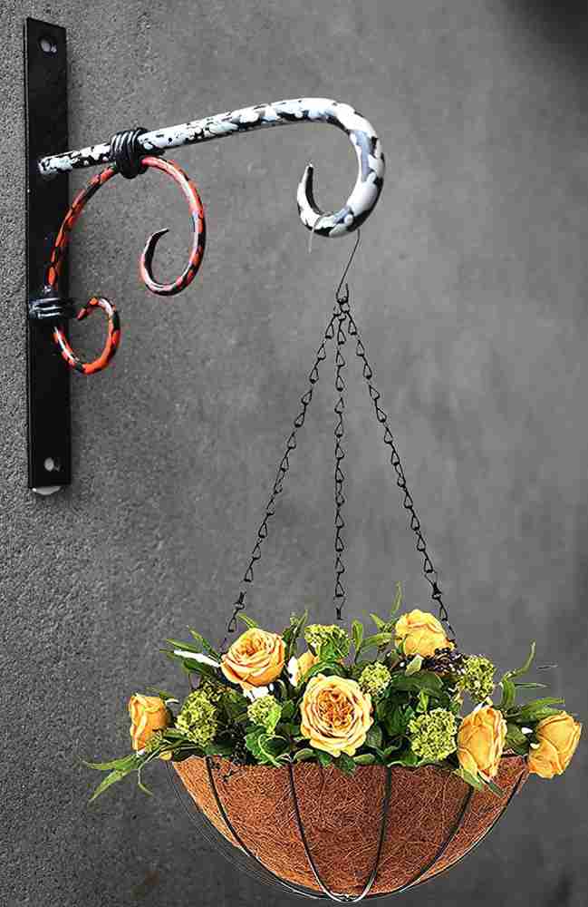 INTENSE ART Iron Metal Hook for Wall Hand Painted Design a Decor can Lift  Upto 20 Kgs (Bracket) Metal Decoration for Wall Home Decors Metal Hook Wall  Hanging Hook 1 Price in