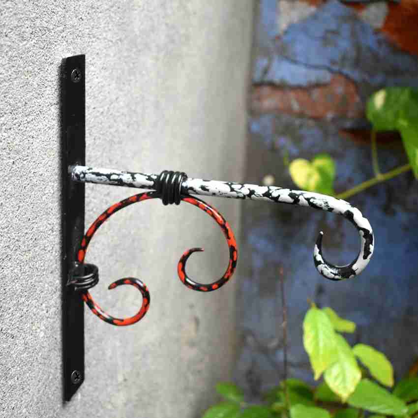 INTENSE ART Iron Metal Hook for Wall Hand Painted Design a Decor can Lift  Upto 20 Kgs (Bracket) Metal Decoration for Wall Home Decors Metal Hook Wall  Hanging Hook 1 Price in