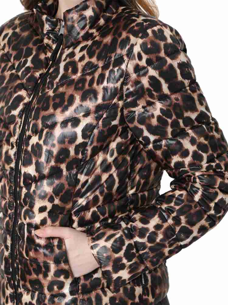 Vero moda leopard 2025 print coat