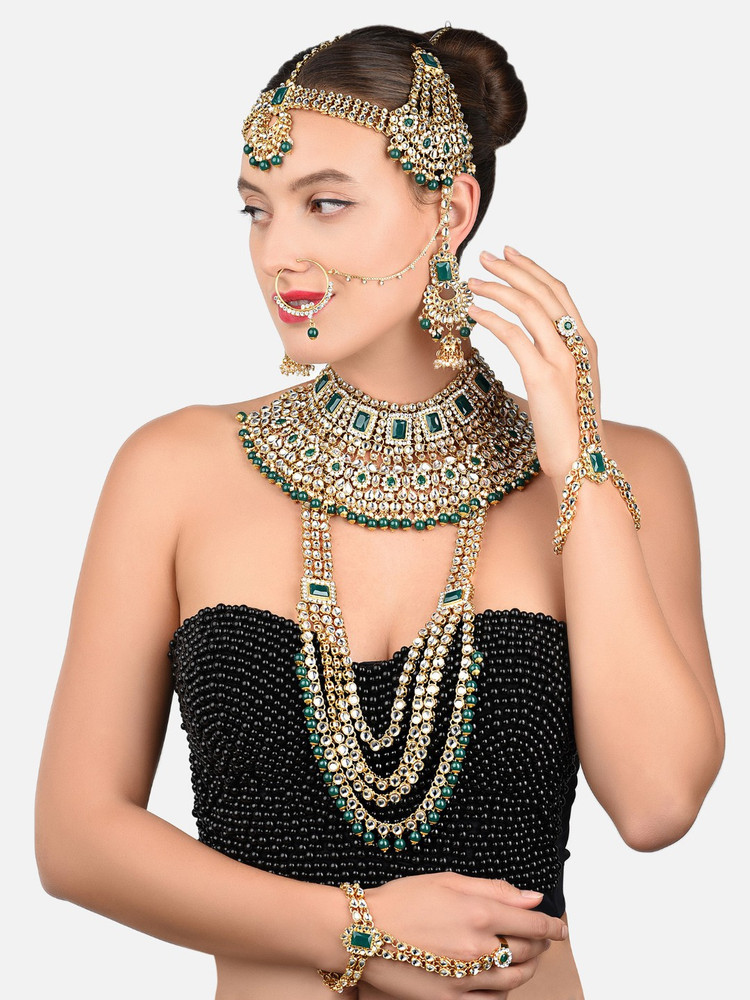 Bridal necklace flipkart deals