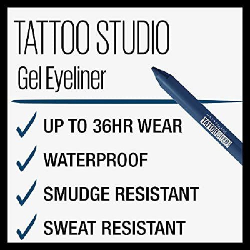 Maybelline Tattoo Studio Kajal 10 Smoky Black Eyeliner