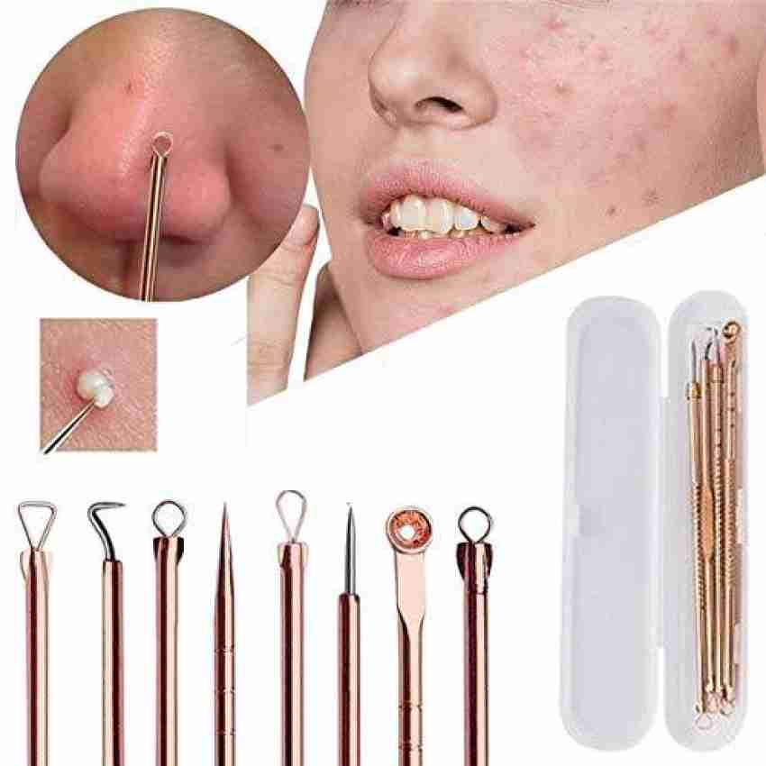 Cheap 5-piece acne needle set facial beauty pick acne acne removal beauty  makeup tool blackhead acne needle