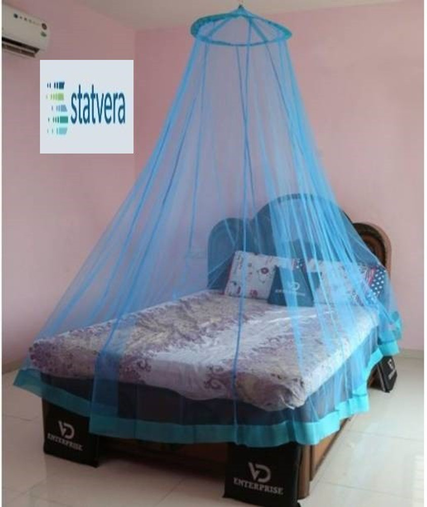 statvera Polyester Adults Washable yugh Mosquito Net for Double