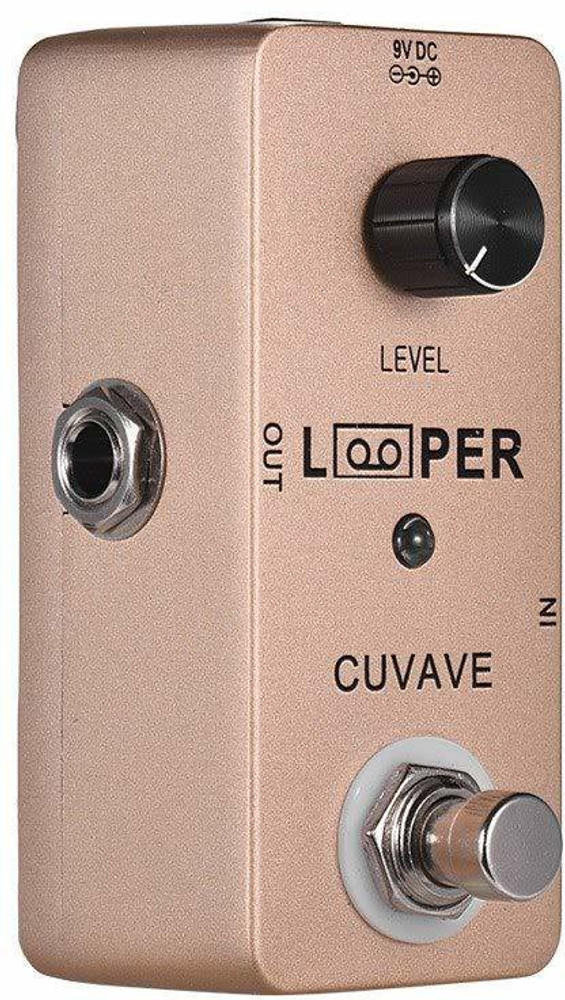 Loop pedal for outlet acoustic guitar