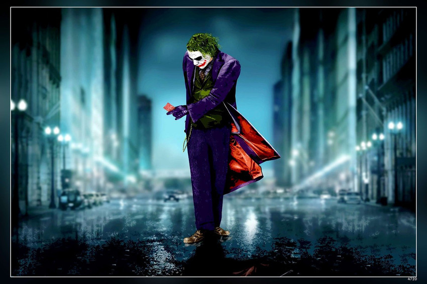 Joker Heath Ledger Poster