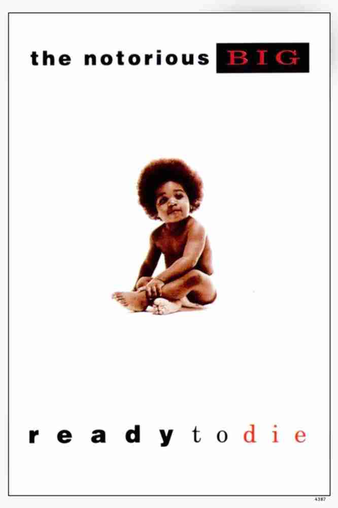 Notorious B.I.G Ready To Die Rare Album Cover Matte Finish Poster 
