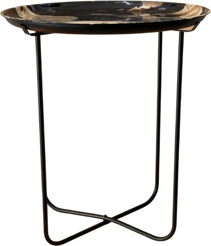 eSplanade Wooden Round Corner Table Coffee Table Stand for Living Room - 21  Inches Height Metal Side Table Price in India - Buy eSplanade Wooden Round  Corner Table Coffee Table Stand for