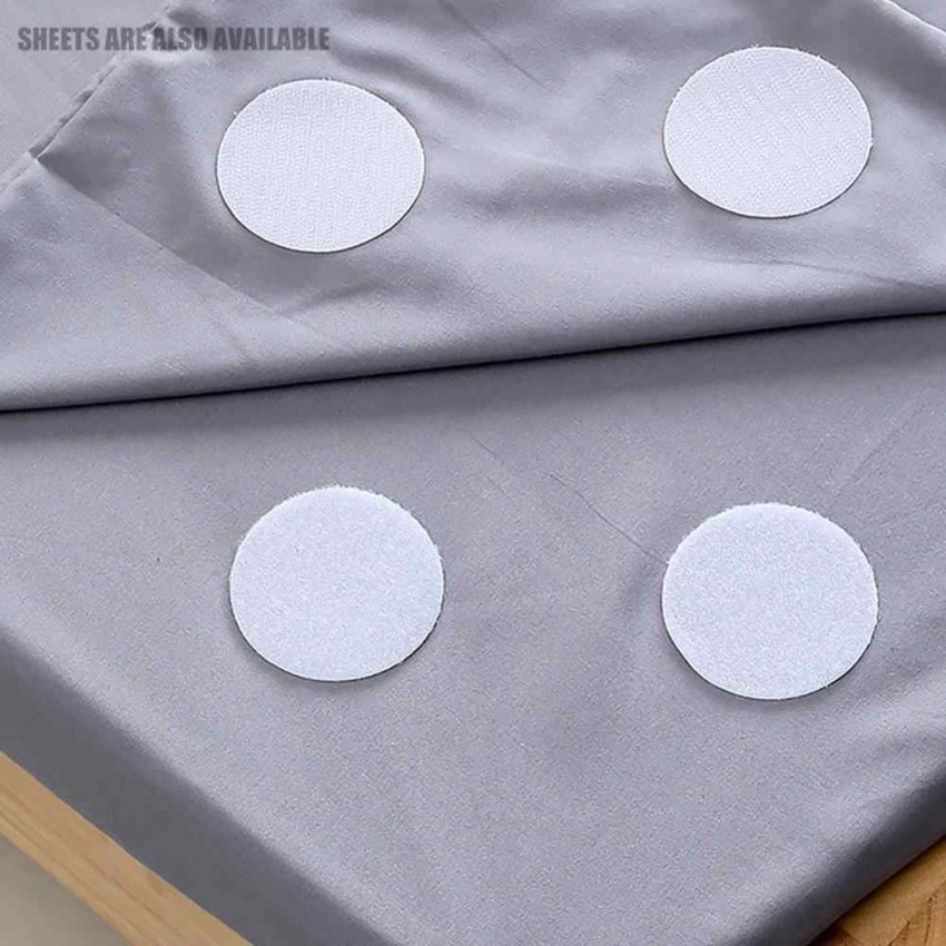 Newvent Round Shape Self Adhesive Velcro Strips Anti-Skid Pad For