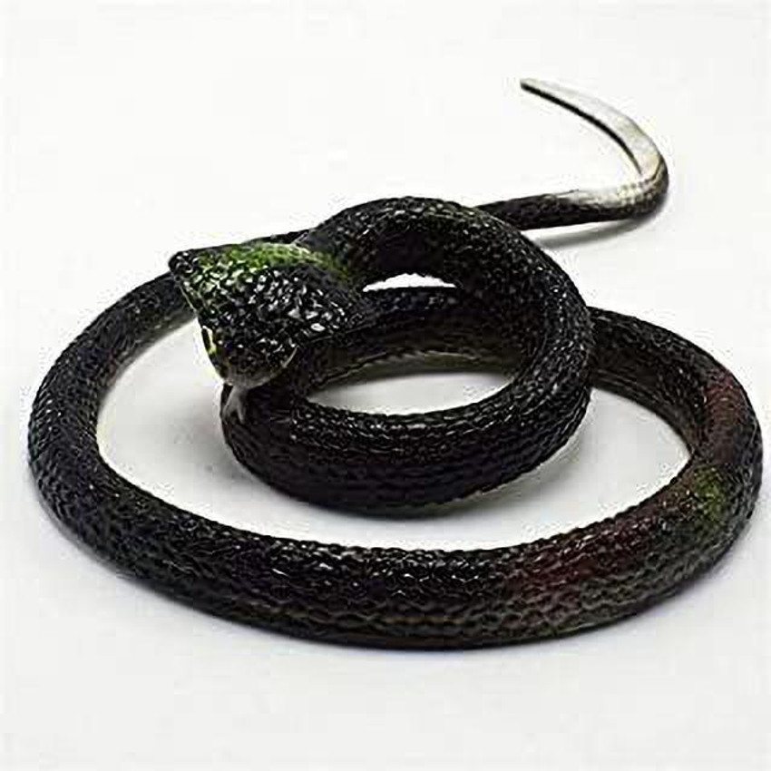 ASzodiac Realistic Fake Rubber Cobra Snake For Kids Prank Toy