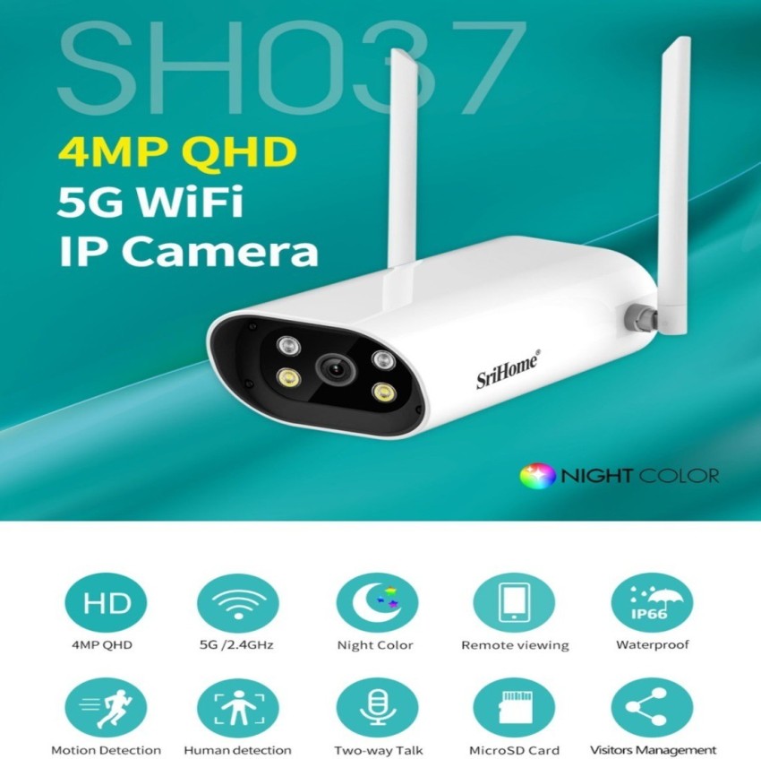 5g wifi cctv camera