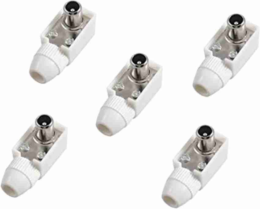 ERH India TV-out Cable (Pack of 5) Cable Wire Jointer RF Connector