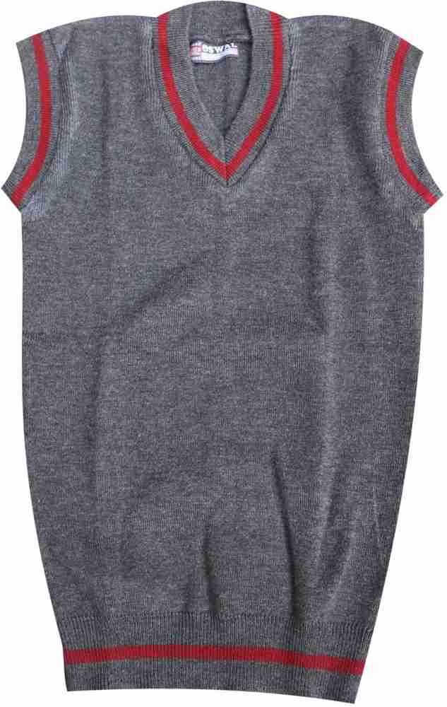 OSWAL Grey Uniform Sweater Price in India Buy OSWAL Grey Uniform Sweater online at Flipkart
