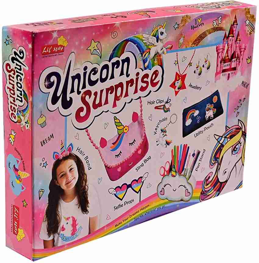 Olympia Games And Toys Unicorn Surprise DIY Hobby Craft Kit for 6