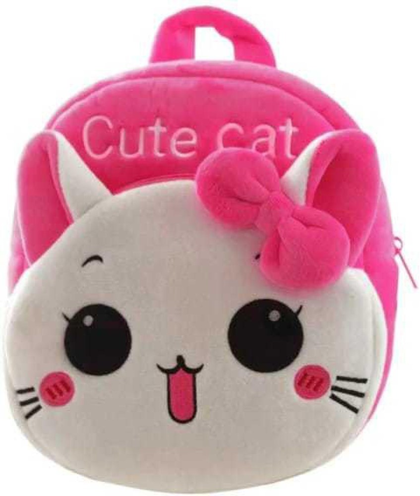 1pc Kids Cat Detail Classic Backpack