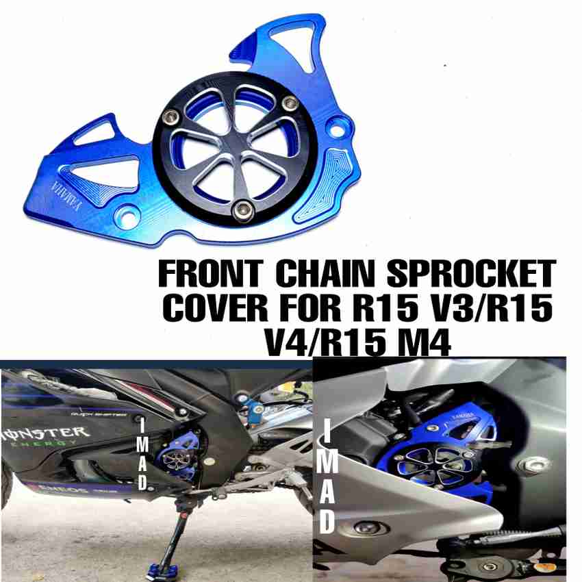 imad CNC FRONT CHAIN SPROCKET COVER FOR R15V3 V4 M4 Bike Chain Guard Price in India Buy imad CNC FRONT CHAIN SPROCKET COVER FOR R15V3 V4 M4 Bike Chain Guard online at Flipkart