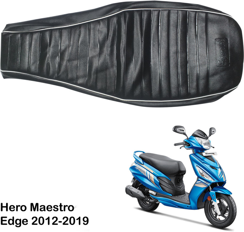 Znee Smart PU Leather Designer Bike Scooter Seat Cover for