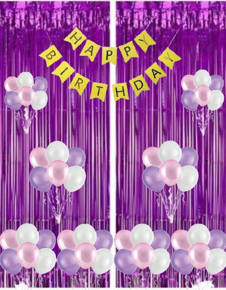 purple and yellow little girl birthday ideas