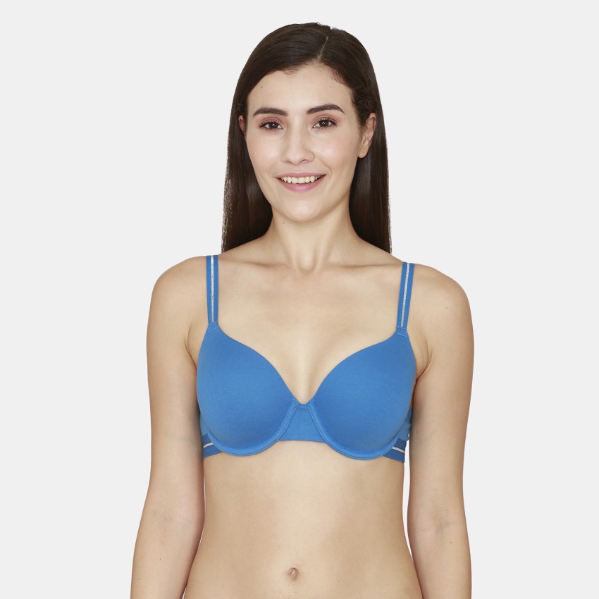 Buy online Pink Solid Push Up Bra from lingerie for Women by Zivame for  ₹449 at 55% off