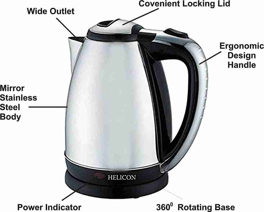 Cost of electric kettle on sale