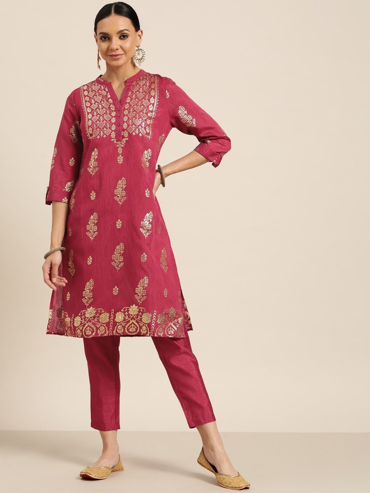 Sangria hot sale pink kurta