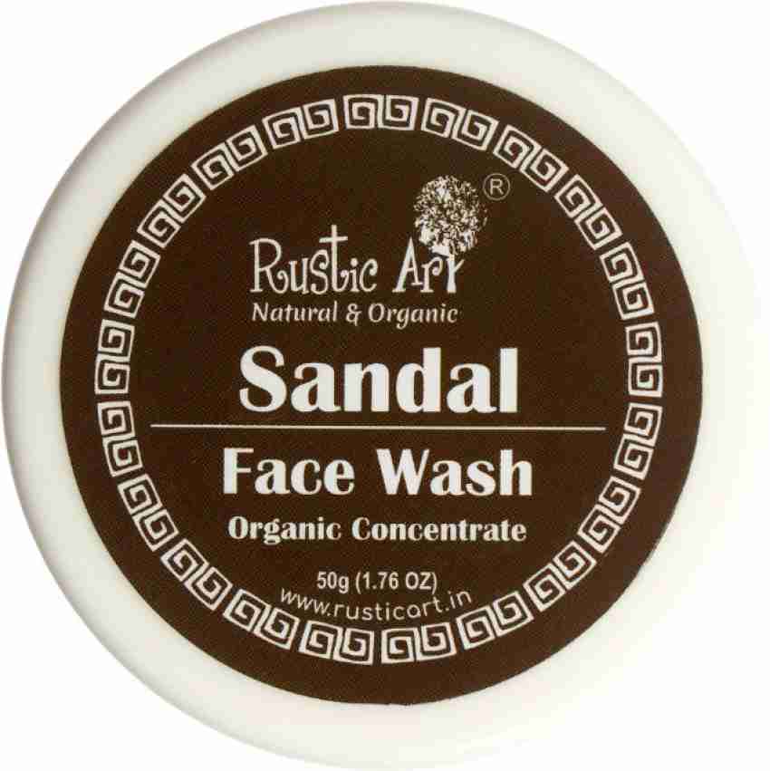 RUSTIC ART Organic Sandal Concentrate Tan Free Glowing Skin SLS