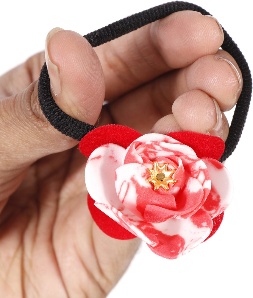Floral hair ties shop