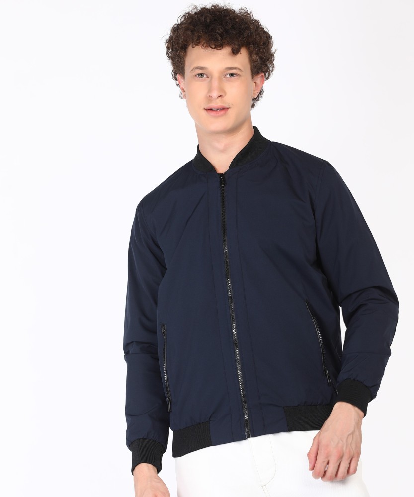 Spykar full sleeve on sale solid men's jacket