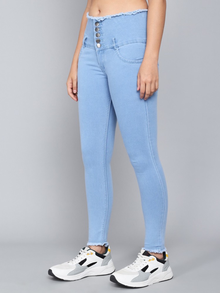 M MODDY Slim Women Light Blue Jeans - Buy M MODDY Slim Women Light Blue  Jeans Online at Best Prices in India