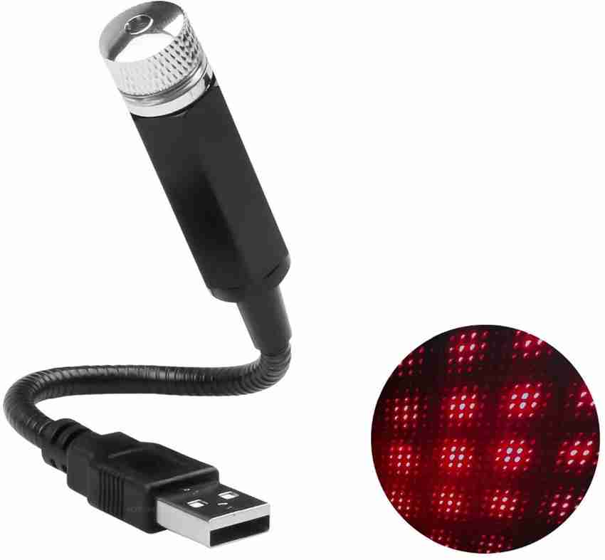 Priceless Deals USB Laser Light Projector for Bedroom Car 360