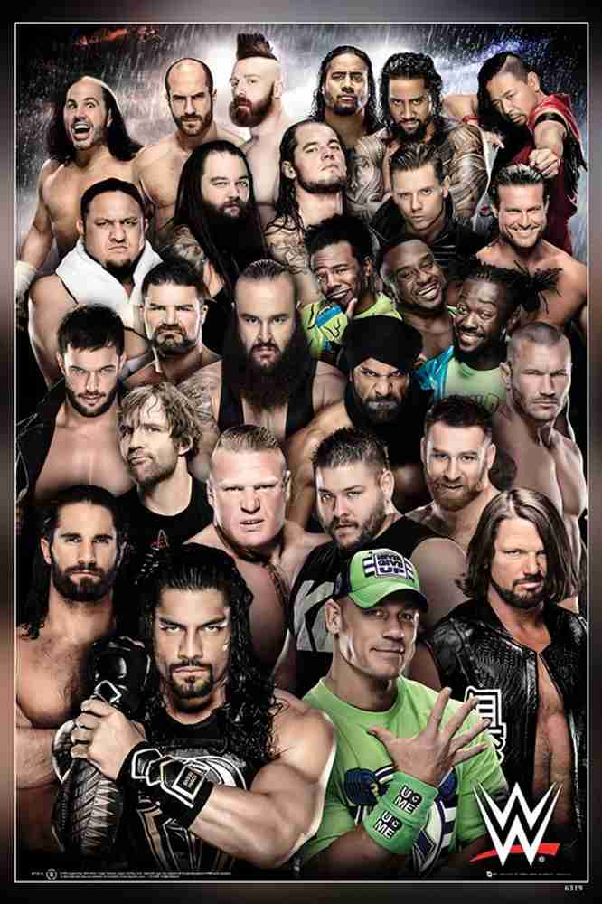 Wwe Superstars Wrestling The Wrestling Superstars Matte Finish Poster Paper Print Personalities posters in India Buy art film design movie music nature and educational paintings wallpapers at Flipkart...