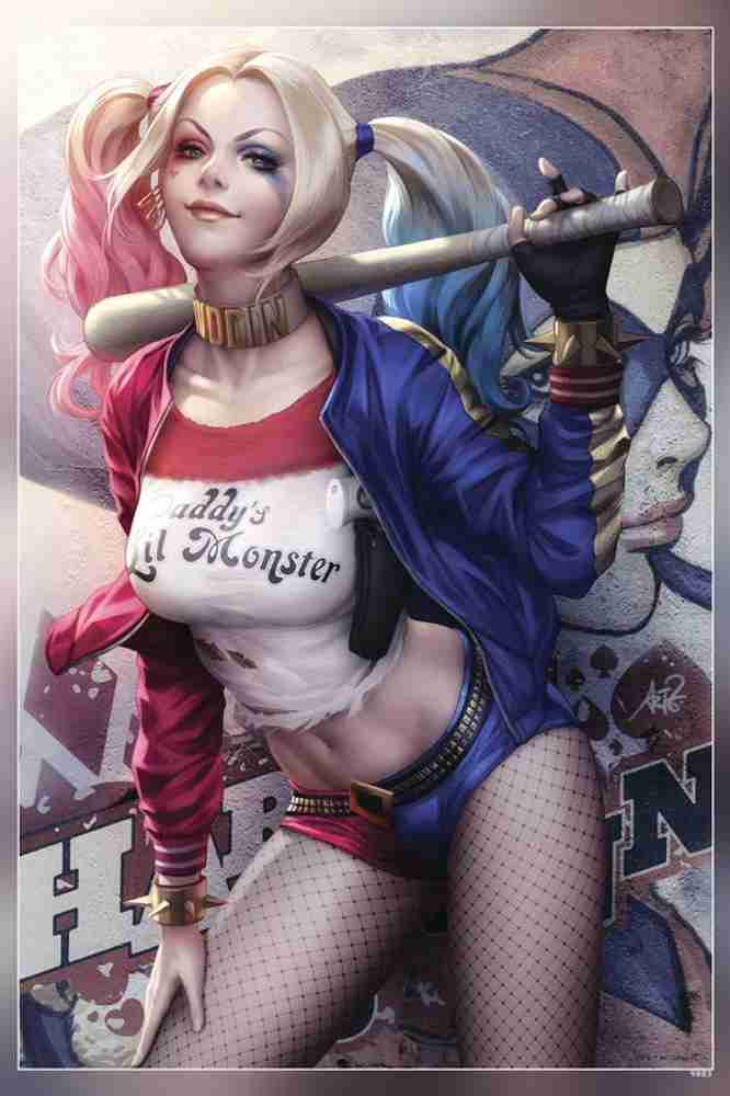 Harley Quinn Short Shorts Matte Finish Poster Paper Print