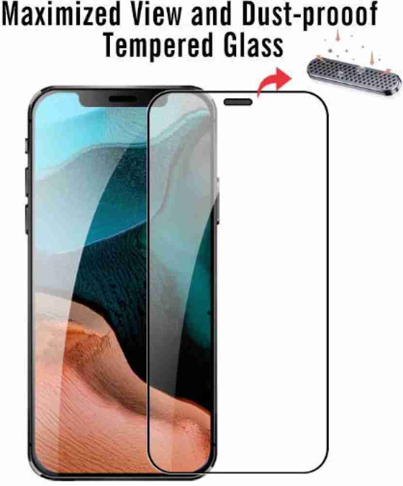 Screen Protector Compatible with iPhone 8 Plus - Ceramics Matte Black 3D  Curved Edge Full Cover Anti Glare Case Friendly for iPhone 8 Plus Phone  Model