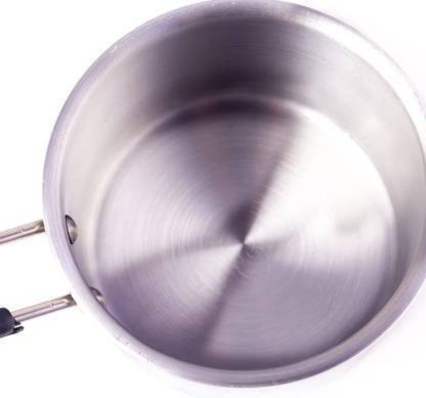 Tpan Stainless Steel Saucepan Tea Pan Small Silver