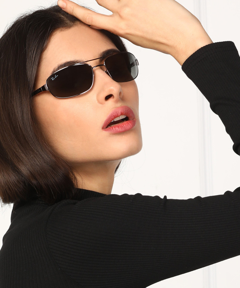 Buy Ray-Ban Wrap-around Sunglasses Grey For Men \u0026 Women Online @ Best  Prices in India | Flipkart.com