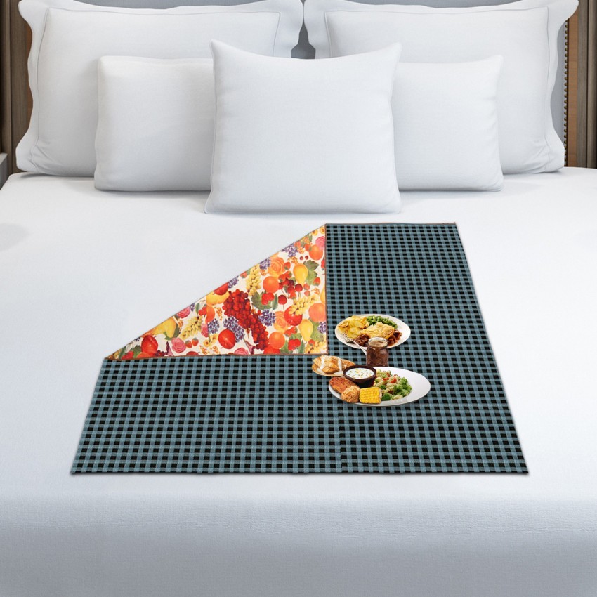 E-Retailer Waterproof Heavy Quilted 3 Layered Reversible Bed Server/Food Mat /Bedsheet Protector Price in India - Buy E-Retailer Waterproof Heavy  Quilted 3 Layered Reversible Bed Server/Food Mat/Bedsheet Protector online  at