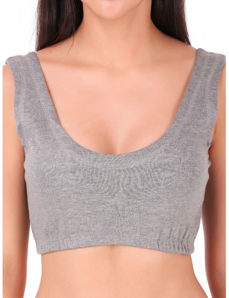 WOMEN'S SOLID INNER THERMAL WEAR TOP