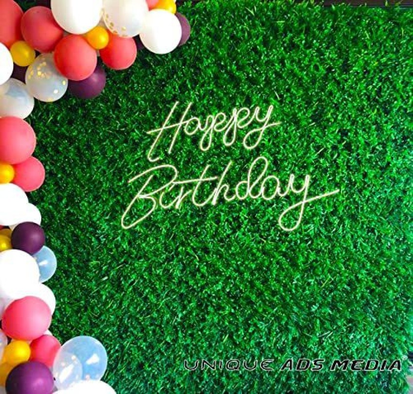 32 in Happy Birthday Neon Sign LED Backdrop Wall Decorative Lights