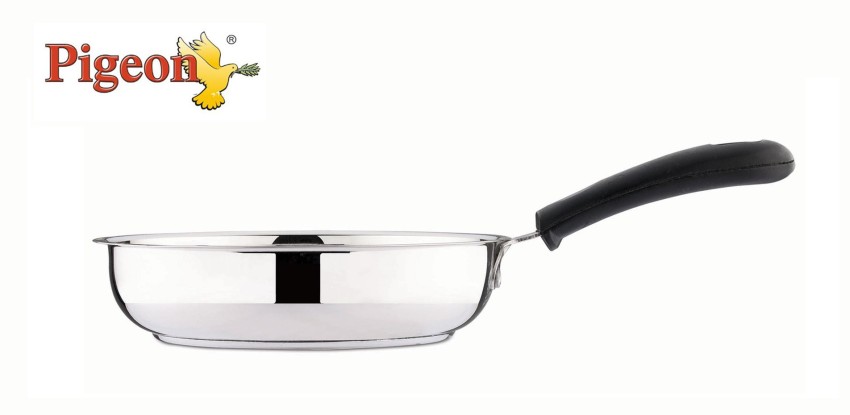 Pigeon Nonstick Skillet - 8 - Small Portable Frying Pan - Scratch Res –  Vedic Satvic