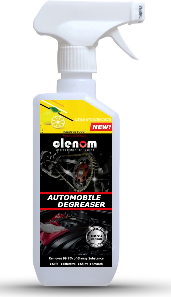 Clenom Automotive Heavy De-Greaser for Brake, Chain, Bearings, Gears,  Engine Cleaner Price in India - Buy Clenom Automotive Heavy De-Greaser for  Brake, Chain, Bearings, Gears, Engine Cleaner online at