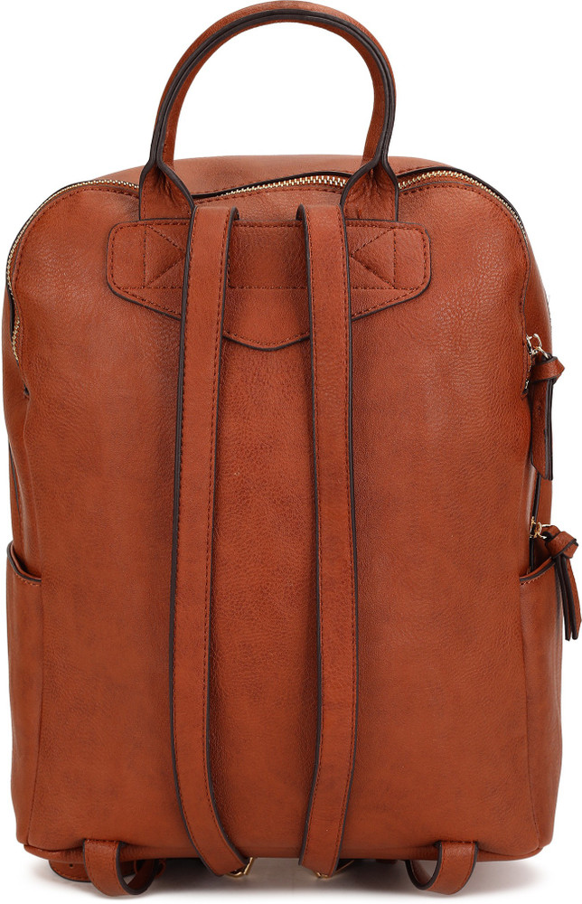 Accessorize tan top backpack
